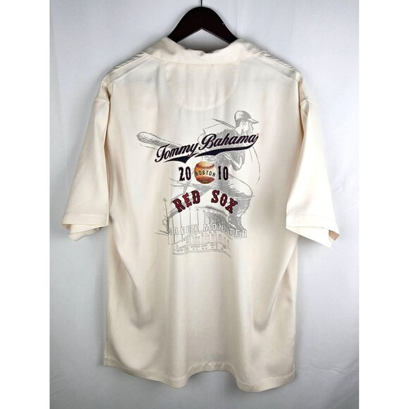 Tommy Bahama 2010 Boston Red Sox Collectors Silk Shirt Large Edition #432/1000 - Picture 2 of 12
